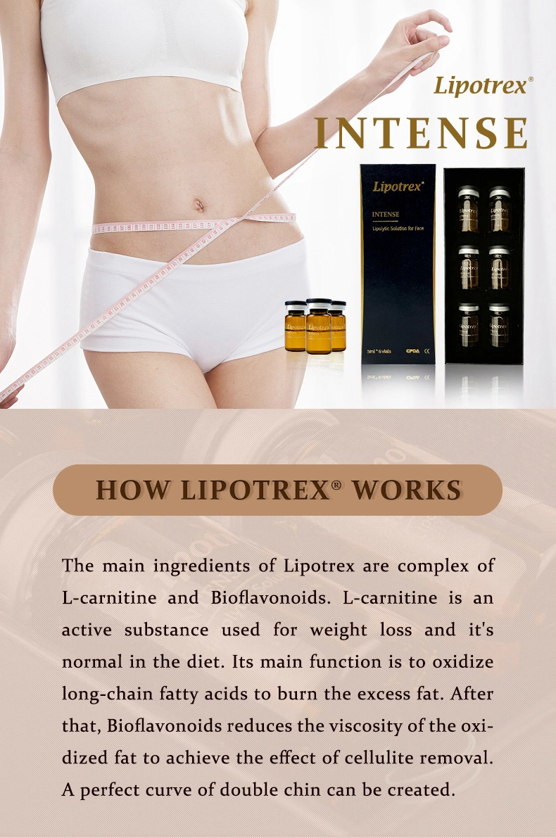 Wholesale Lipotrex Lipolysis Slimming Product for Body Face Fats Slimming Deoxycholin Injection