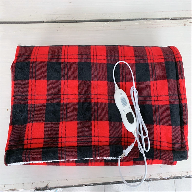 Soft Plush Washable Double-Side Warming Electric Heating Blanket