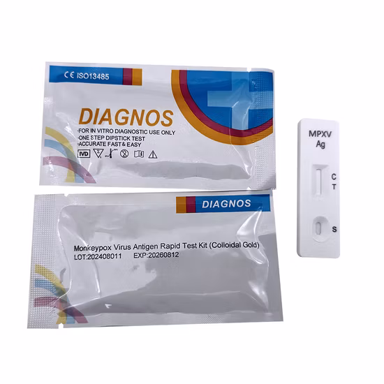 Kit de test de diagnostic d'antigène de virus de la grippe a et B de Hirikon Medical Test