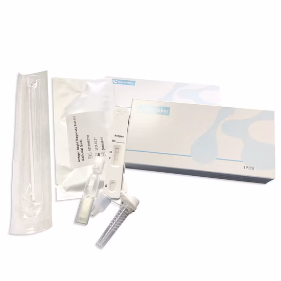 Pei/Bfarm Listed Sef Test Kit Antigen Nasal Swab Rapid Testantigen Kit de test rapide