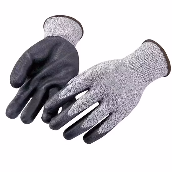 Résistant à l'abrasion Anti-Slip Comfort Fit Ultra Durable Series Gants résistants aux coupures enduits de nitrile