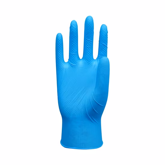 CE FDA violet/rose poudre d'approvisionnement médical jetable violet bleu nitrile examen vinyle sans latex examen non stérile fabricant de gants d'inspection des aliments